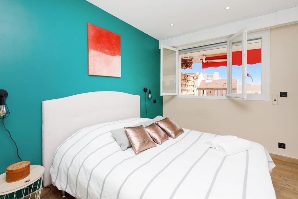 Stanislas Art - Cannes Centre - Terrasse - Clim Apartman Kültér fotó