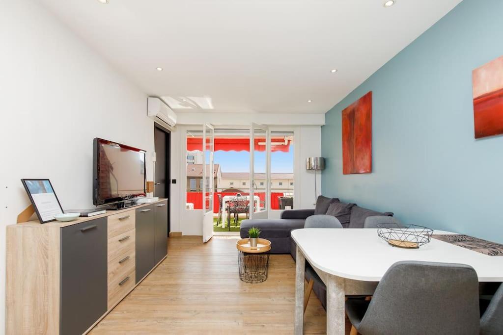 Stanislas Art - Cannes Centre - Terrasse - Clim Apartman Kültér fotó